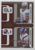 Calvin Johnson, Adrian Peterson #/1,000