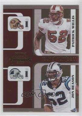 2007 Playoff Contenders - Round Numbers #RN-11 - Patrick Willis, Jon Beason /1000