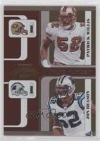 Patrick Willis, Jon Beason [EX to NM] #/1,000