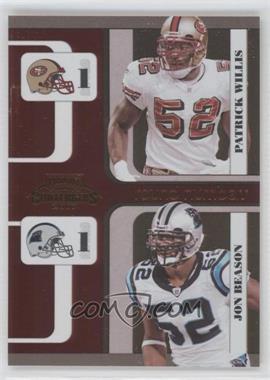 2007 Playoff Contenders - Round Numbers #RN-11 - Patrick Willis, Jon Beason /1000