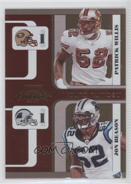 2007 Playoff Contenders - Round Numbers #RN-11 - Patrick Willis, Jon Beason /1000