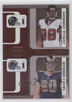 Jamaal Anderson, Adam Carriker #/1,000