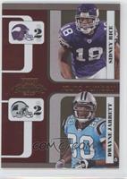 Sidney Rice, Dwayne Jarrett #/1,000