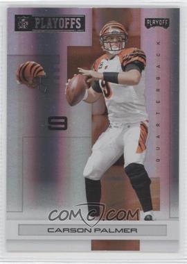 2007 Playoff NFL Playoffs - [Base] - Black Holofoil #22 - Carson Palmer /10