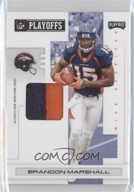 2007 Playoff NFL Playoffs - [Base] - Black Materials Prime #31 - Brandon Marshall /5