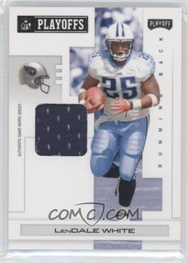 2007 Playoff NFL Playoffs - [Base] - Black Materials #96 - LenDale White /5