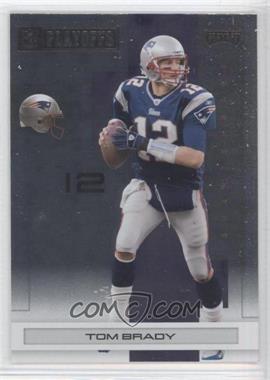 2007 Playoff NFL Playoffs - [Base] - Black Metalized #56 - Tom Brady /49