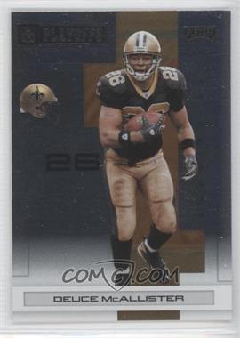 2007 Playoff NFL Playoffs - [Base] - Black Metalized #59 - Deuce McAllister /49