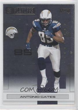 2007 Playoff NFL Playoffs - [Base] - Black Metalized #80 - Antonio Gates /49