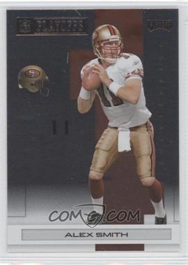 2007 Playoff NFL Playoffs - [Base] - Black Metalized #85 - Alex Smith /49