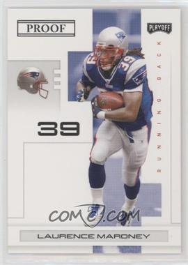 2007 Playoff NFL Playoffs - [Base] - Black Proof #58 - Laurence Maroney /5