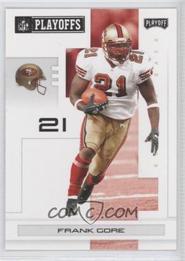 2007 Playoff NFL Playoffs - [Base] - Black #86 - Frank Gore /199