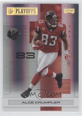 2007 Playoff NFL Playoffs - [Base] - Gold Holofoil #5 - Alge Crumpler /25