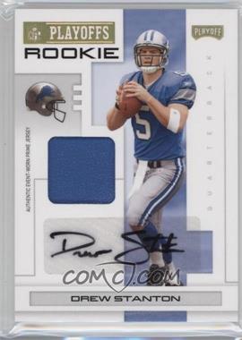 2007 Playoff NFL Playoffs - [Base] - Gold Materials Prime Signatures #109 - Drew Stanton /10