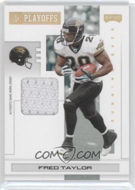 2007 Playoff NFL Playoffs - [Base] - Gold Materials #46 - Fred Taylor /25