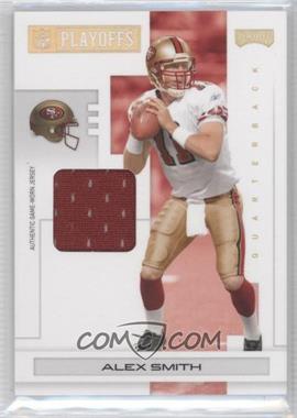 2007 Playoff NFL Playoffs - [Base] - Gold Materials #85 - Alex Smith /25