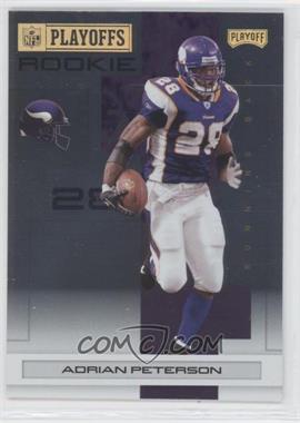 2007 Playoff NFL Playoffs - [Base] - Gold Metalized #101 - Adrian Peterson /149