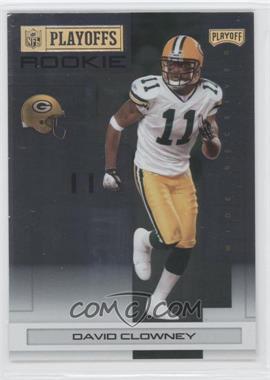 2007 Playoff NFL Playoffs - [Base] - Gold Metalized #154 - David Clowney /149