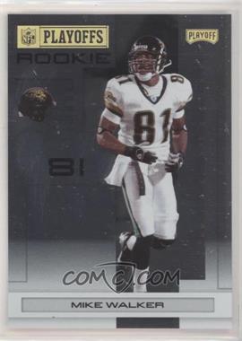 2007 Playoff NFL Playoffs - [Base] - Gold Metalized #166 - Mike Walker /149