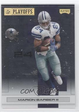 2007 Playoff NFL Playoffs - [Base] - Gold Metalized #27 - Marion Barber III /149