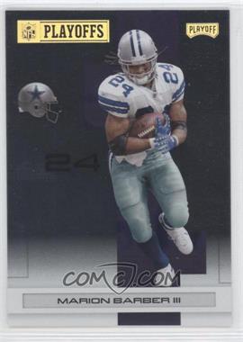 2007 Playoff NFL Playoffs - [Base] - Gold Metalized #27 - Marion Barber III /149