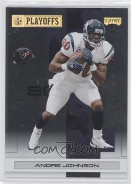 2007 Playoff NFL Playoffs - [Base] - Gold Metalized #39 - Andre Johnson /149