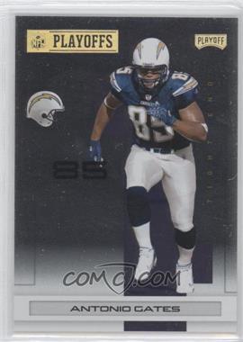 2007 Playoff NFL Playoffs - [Base] - Gold Metalized #80 - Antonio Gates /149