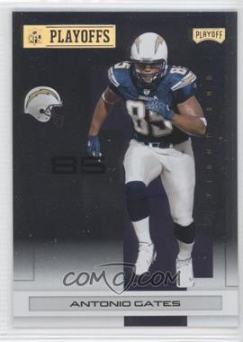 2007 Playoff NFL Playoffs - [Base] - Gold Metalized #80 - Antonio Gates /149