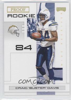 2007 Playoff NFL Playoffs - [Base] - Gold Proof #158 - Craig "Buster" Davis /10