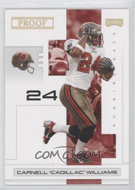 2007 Playoff NFL Playoffs - [Base] - Gold Proof #95 - Carnell "Cadillac" Williams /10