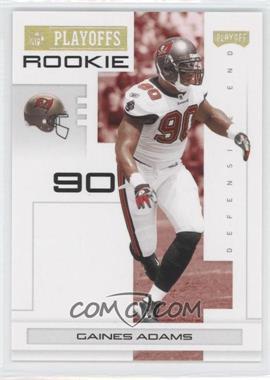 2007 Playoff NFL Playoffs - [Base] - Gold #112 - Gaines Adams /299