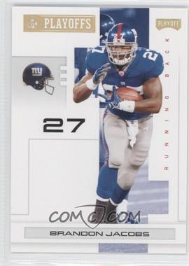 2007 Playoff NFL Playoffs - [Base] - Gold #65 - Brandon Jacobs /299