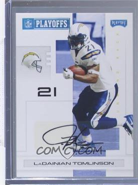 2007 Playoff NFL Playoffs - [Base] - Platinum Signatures #81 - LaDainian Tomlinson /1