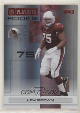 2007 Playoff NFL Playoffs - [Base] - Red Holofoil #135 - Levi Brown /125
