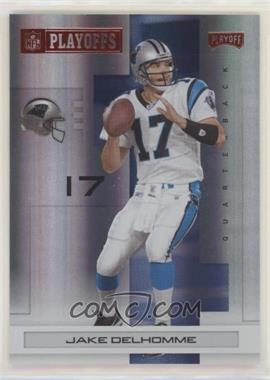 2007 Playoff NFL Playoffs - [Base] - Red Holofoil #15 - Jake Delhomme /125