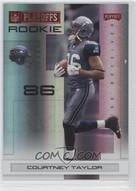 2007 Playoff NFL Playoffs - [Base] - Red Holofoil #150 - Courtney Taylor /125