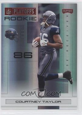 2007 Playoff NFL Playoffs - [Base] - Red Holofoil #150 - Courtney Taylor /125