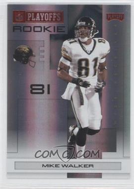 2007 Playoff NFL Playoffs - [Base] - Red Holofoil #166 - Mike Walker /125