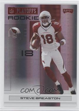 2007 Playoff NFL Playoffs - [Base] - Red Holofoil #174 - Steve Breaston /125