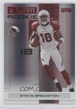 2007 Playoff NFL Playoffs - [Base] - Red Holofoil #174 - Steve Breaston /125