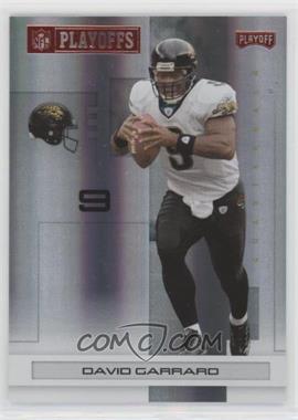 2007 Playoff NFL Playoffs - [Base] - Red Holofoil #47 - David Garrard /125