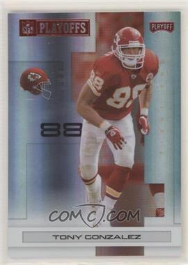 2007 Playoff NFL Playoffs - [Base] - Red Holofoil #50 - Tony Gonzalez /125