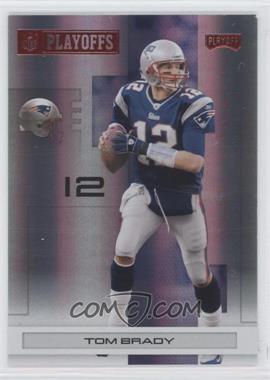 2007 Playoff NFL Playoffs - [Base] - Red Holofoil #56 - Tom Brady /125