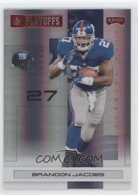 2007 Playoff NFL Playoffs - [Base] - Red Holofoil #65 - Brandon Jacobs /125