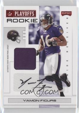 2007 Playoff NFL Playoffs - [Base] - Red Materials Prime Signatures #103 - Yamon Figurs /50