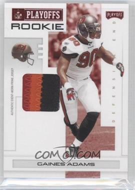 2007 Playoff NFL Playoffs - [Base] - Red Materials Prime #112 - Gaines Adams /20