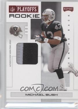 2007 Playoff NFL Playoffs - [Base] - Red Materials Prime #124 - Michael Bush /20