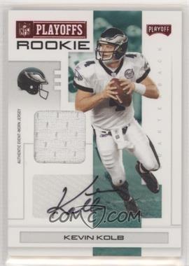 2007 Playoff NFL Playoffs - [Base] - Red Materials Signatures #121 - Kevin Kolb /50