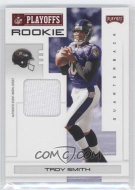2007 Playoff NFL Playoffs - [Base] - Red Materials #133 - Troy Smith /100