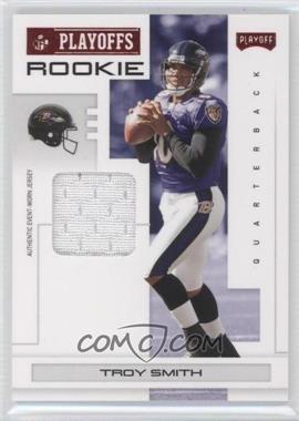 2007 Playoff NFL Playoffs - [Base] - Red Materials #133 - Troy Smith /100